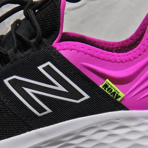 New Balance Fresh Foam Roav Black & Pink Running Shoes - Picture 7 of 10
